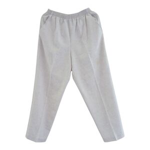Briggs New York Cream Joggers with Elastic Waistband‎ Sz 12P